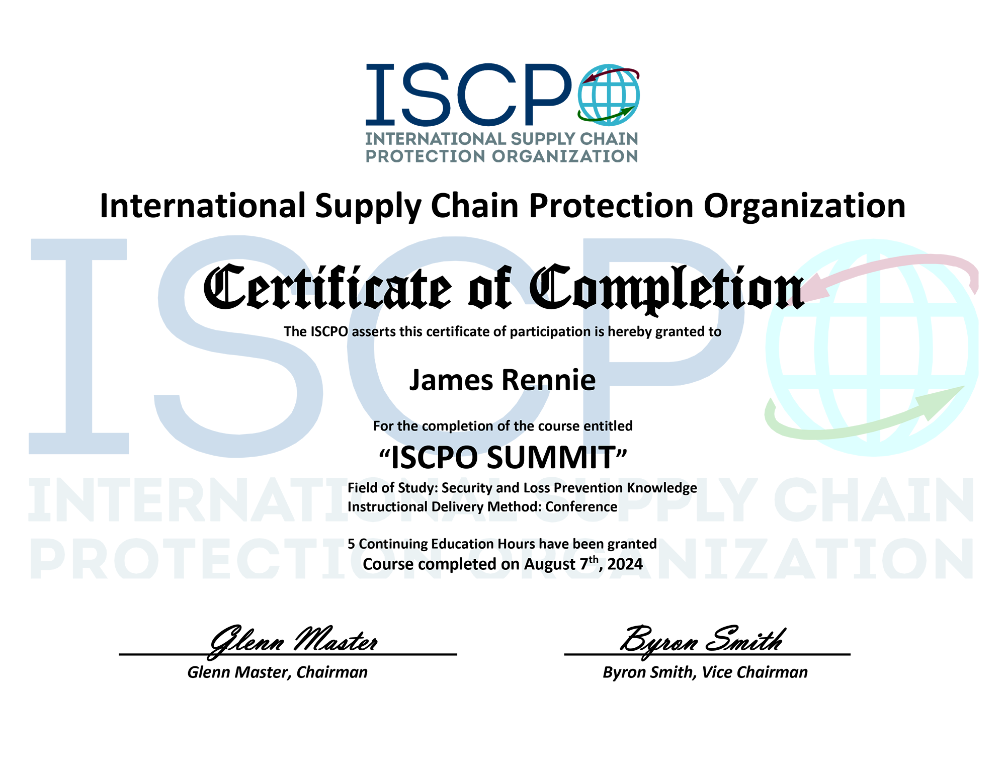 ISCP CE